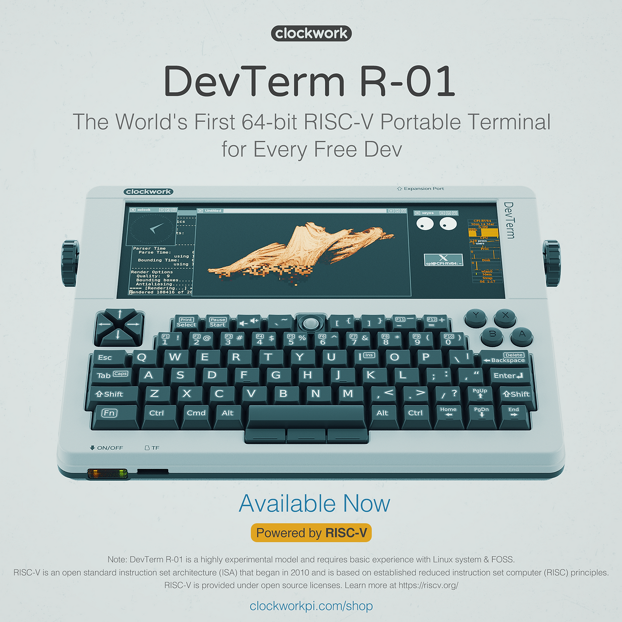 Clockwork Pi DevTerm R01