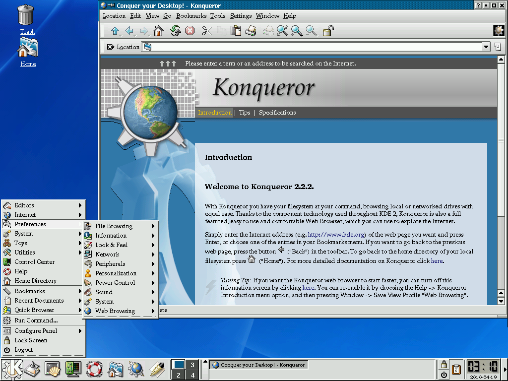 KDE v2